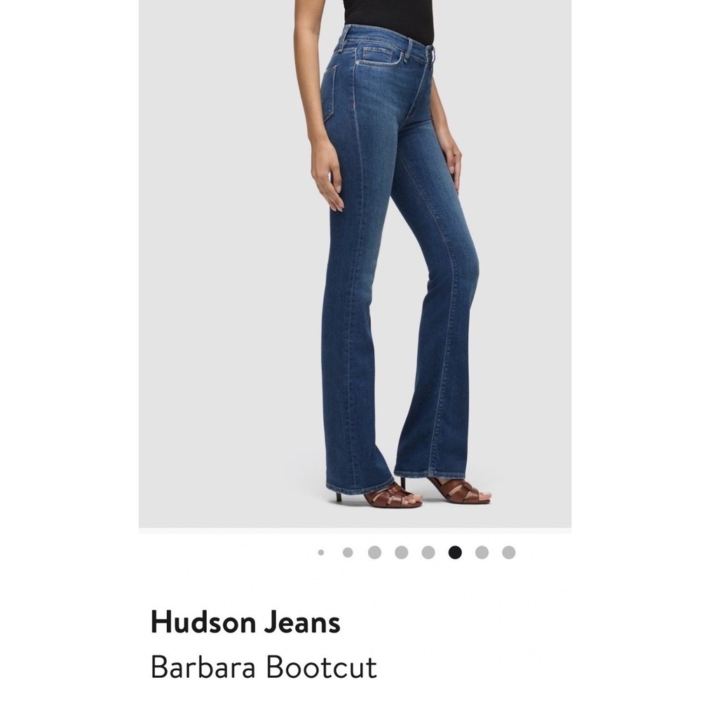 Hudson Barbara High Waist Bootcut Jeans Size 32 Indigo Blue Stretch Denim NWT